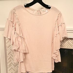 Chelsea & Theodore XS ruffled top